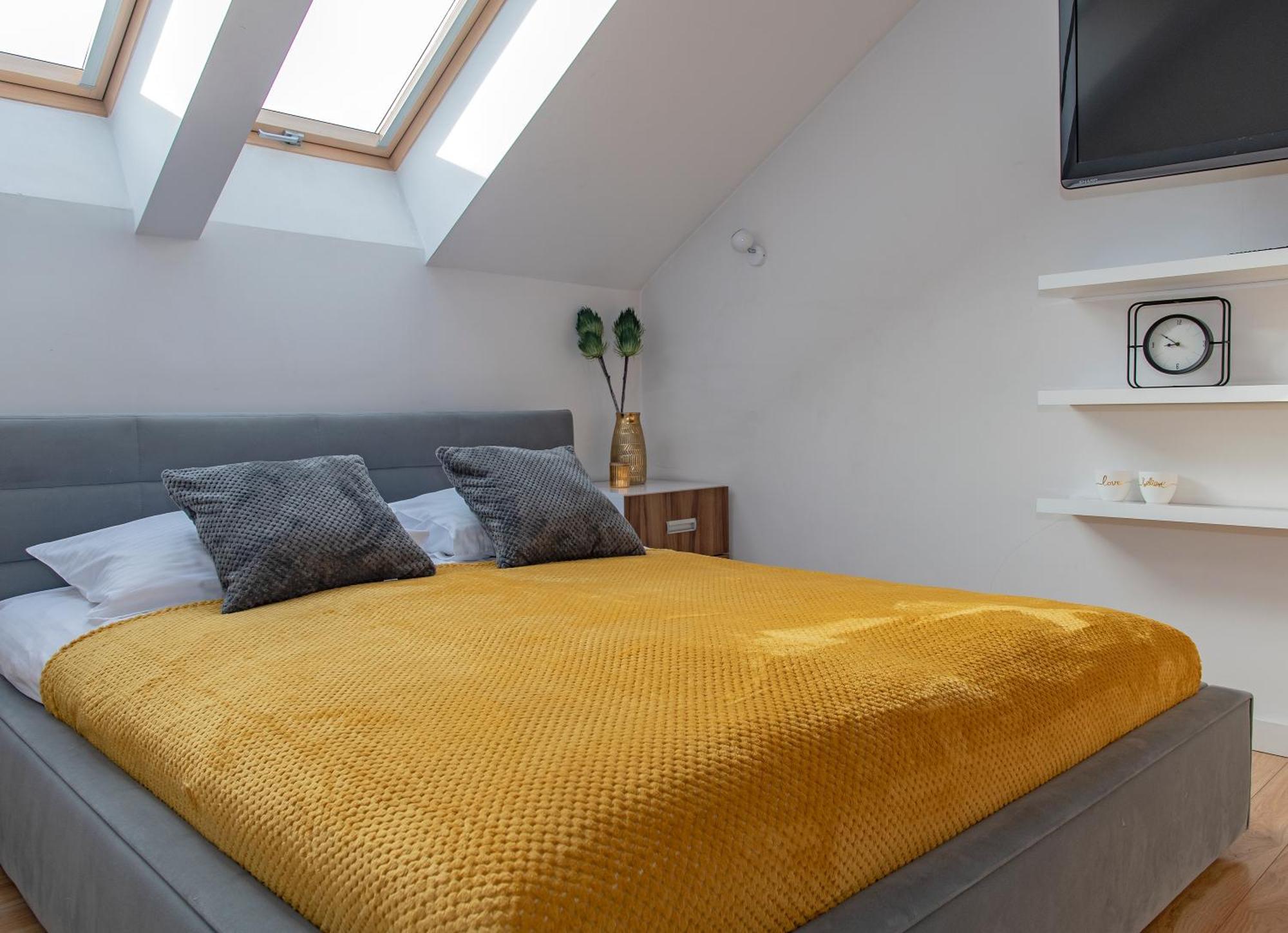 3D Wygoda Apartamenty Cracóvia Quarto foto